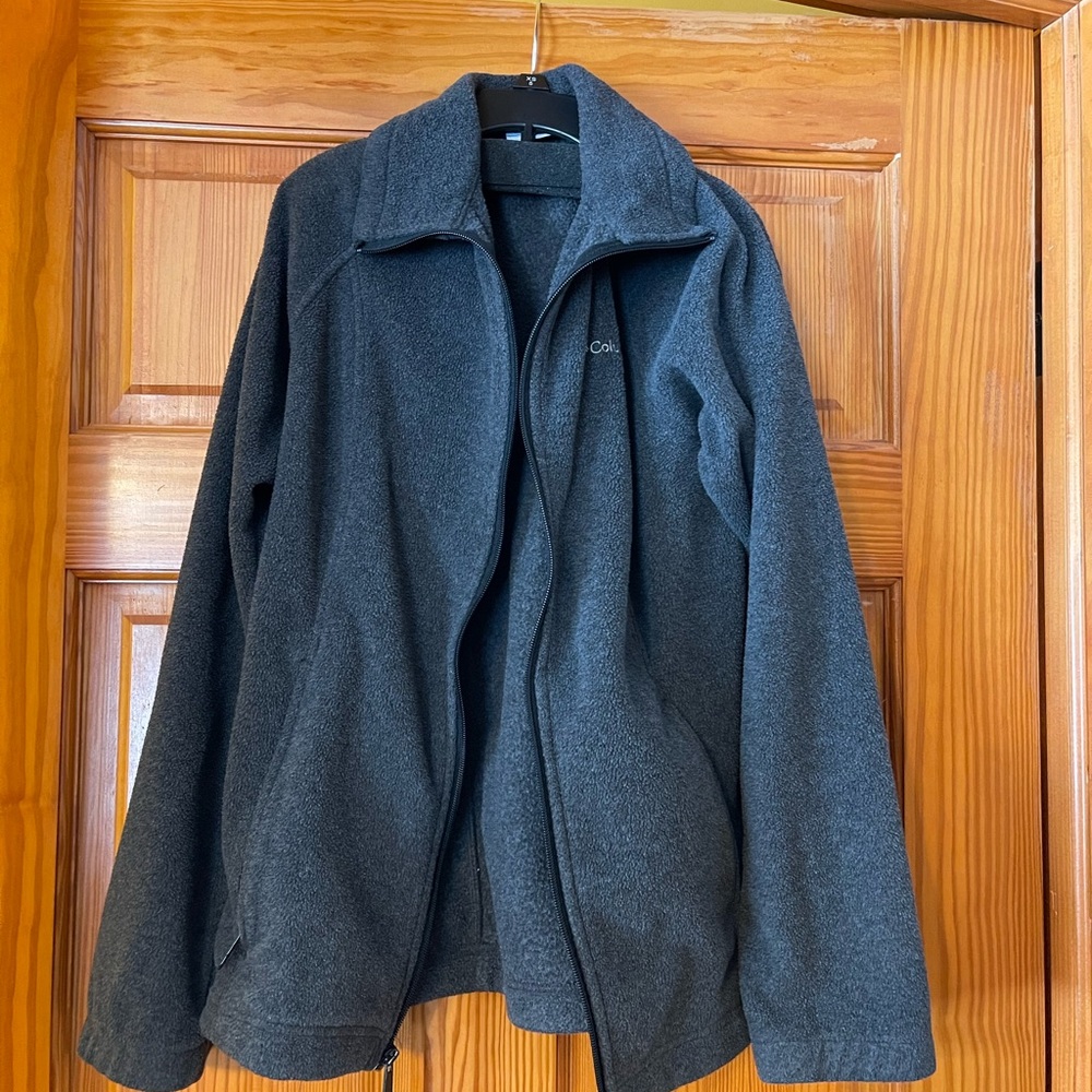 Columbia Charcoal Fleece Jacket